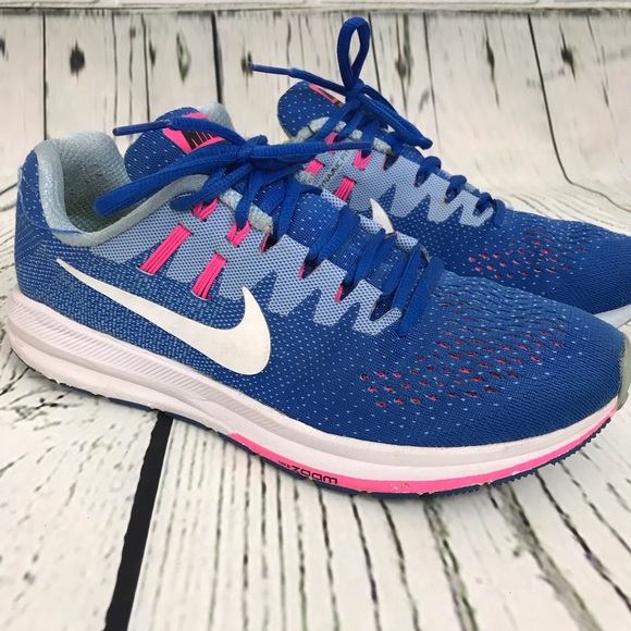 Nike air Zoom structure women’s running  blue 8.5 - Picture 5 of 8